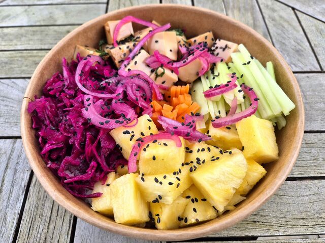 Poke bowl Veggie (S : 11 €/ XL : 13€)