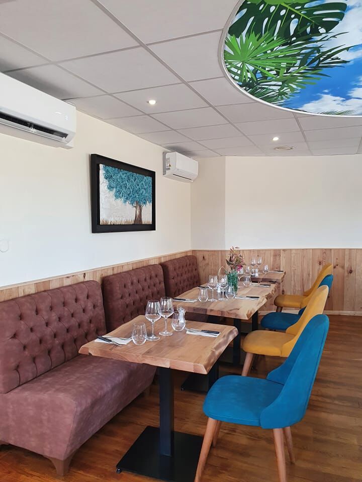 Le restaurant L'hacienda est équipé de climatisation !