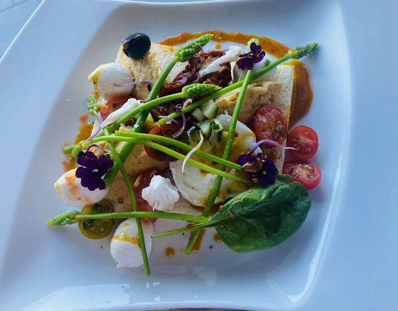 tartine végétarien