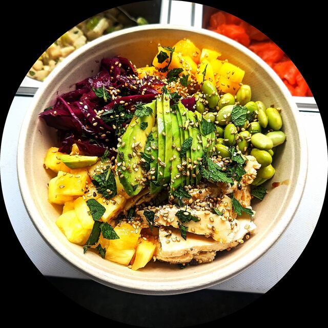 POULET sweet soy poke&cream