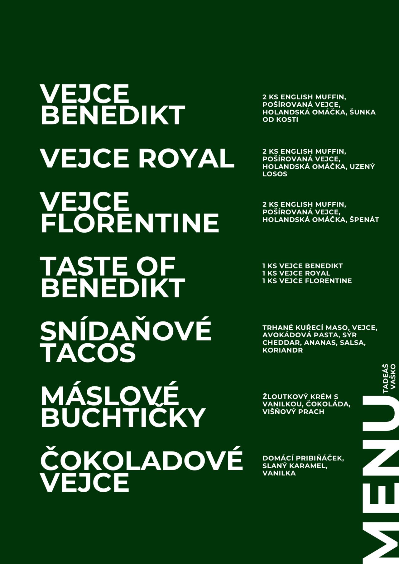 Velikonoční Brunch Pop Up