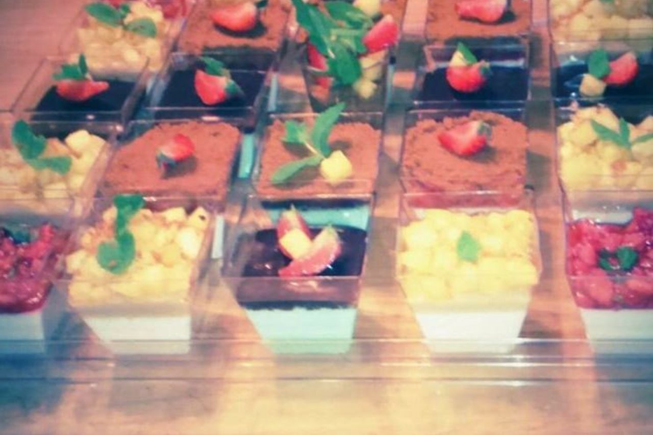 Mosaïque De Panacotta