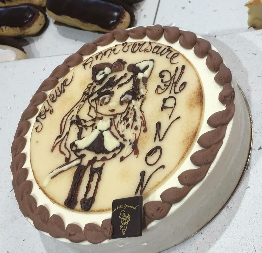 Entremet vanille chocolat