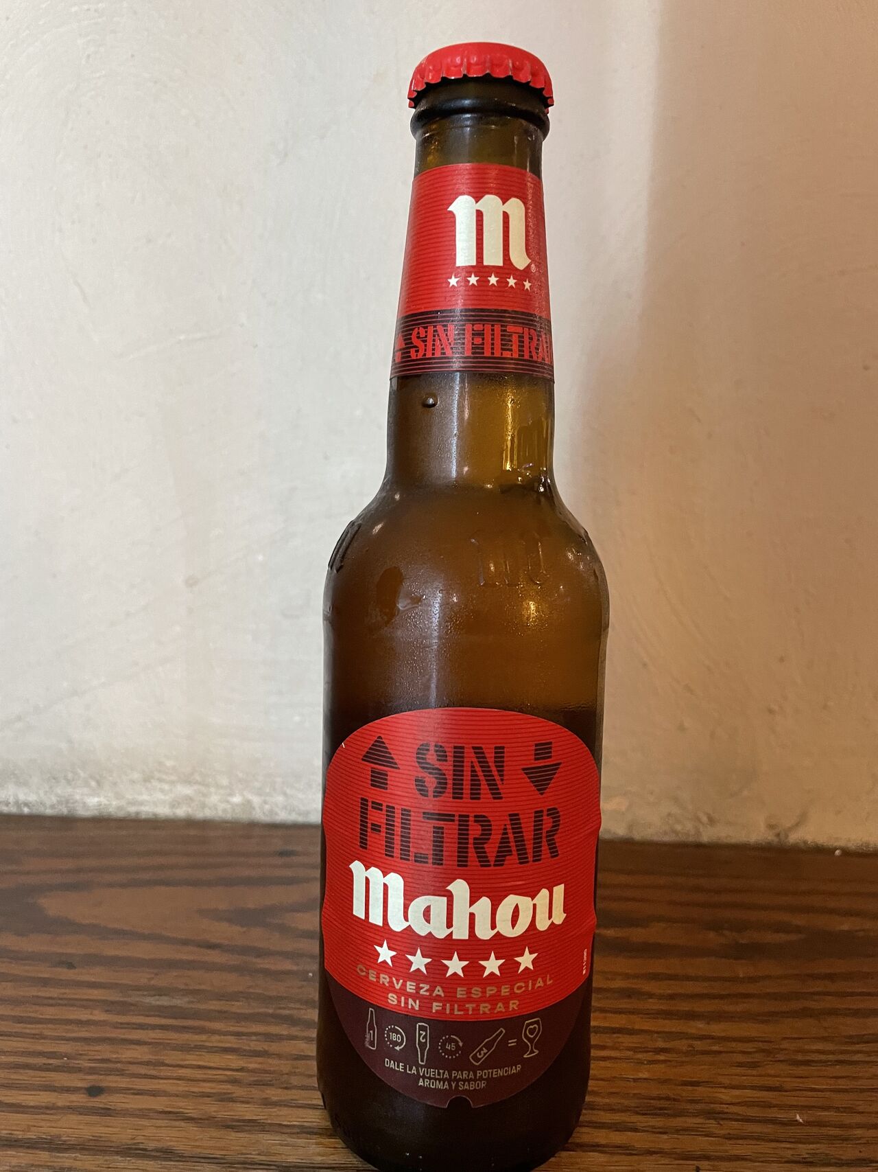 Mahou sin filtrar