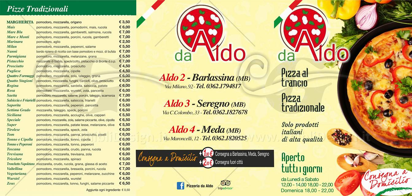 Pizzeria da Aldo Barlassina | рядом со мной | сейчас