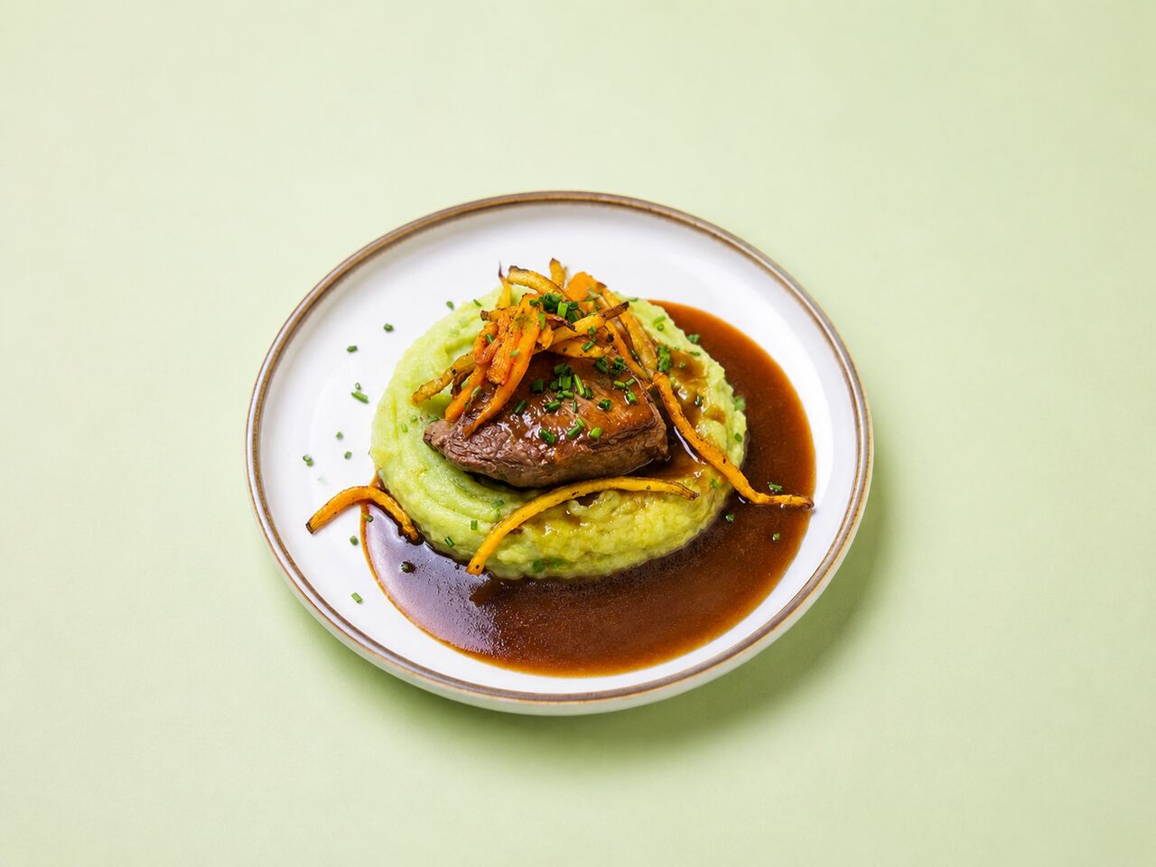 Menü 2: Schweinsschopf 