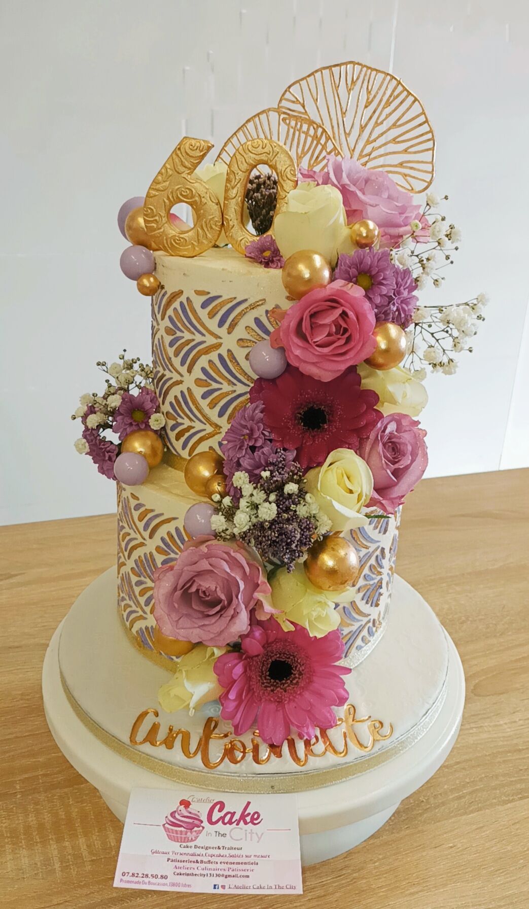 Tower Wedding Cake 35 parts