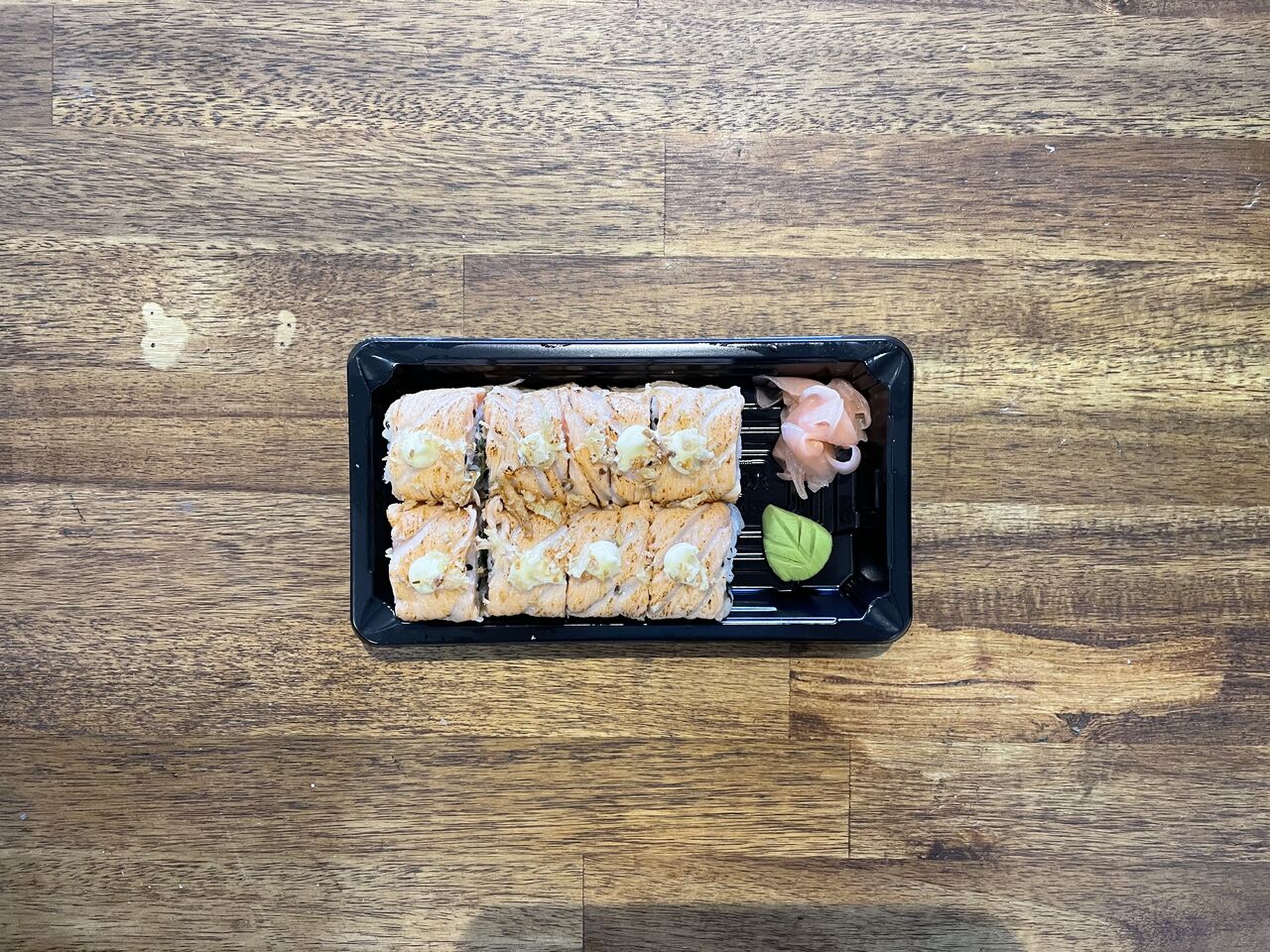 Spécial omokasé (enrobé de saumon braisé)