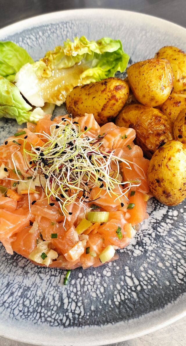 Tartare de saumon
