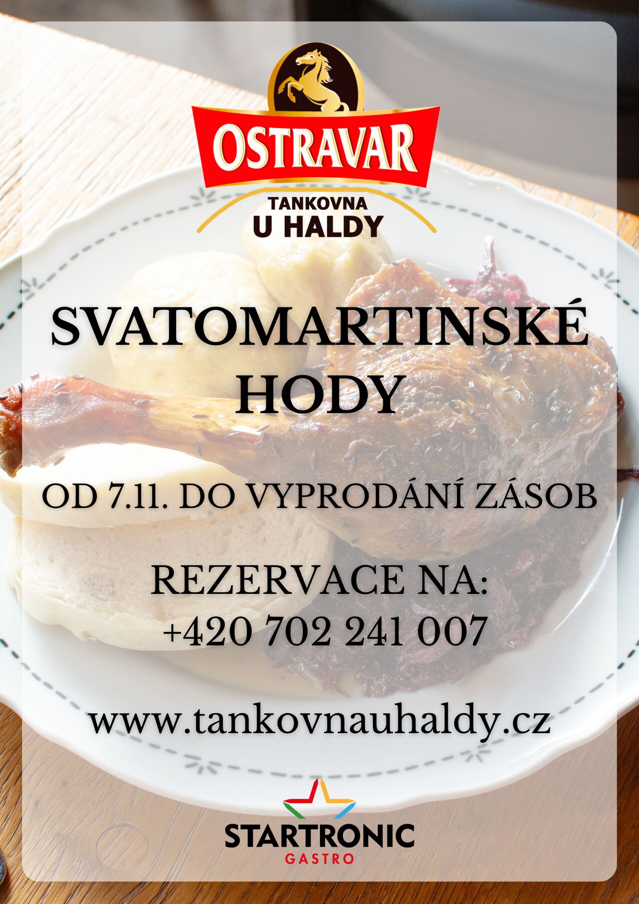 🦆 Martinská husokachna je zpátky! 🍗