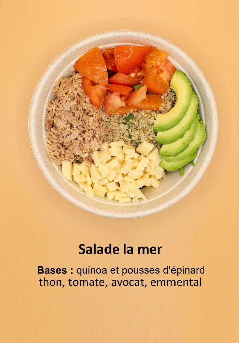 Salade la mer