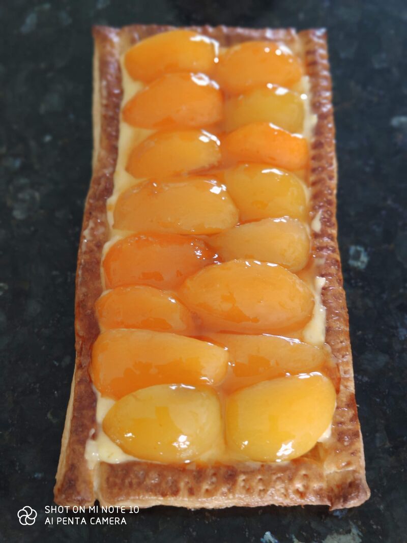Tarte abricot