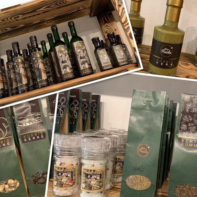 Kürbisprodukte aus der Region