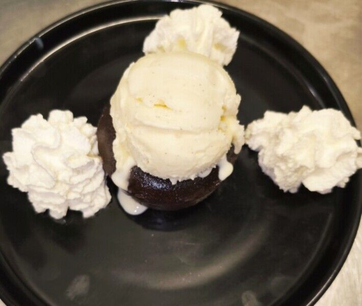 Cœur coulant chocolat