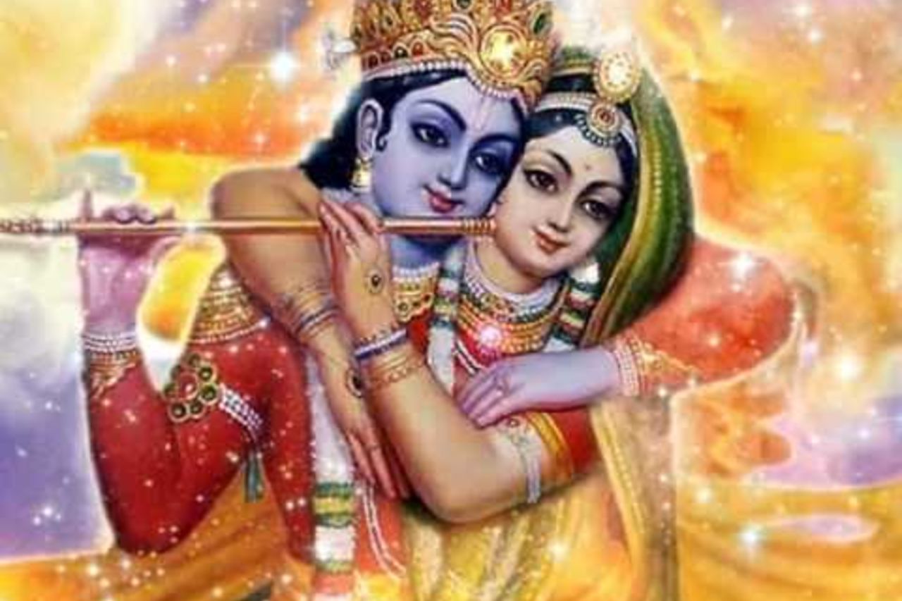 Radha et Krishna, les amants éternels
