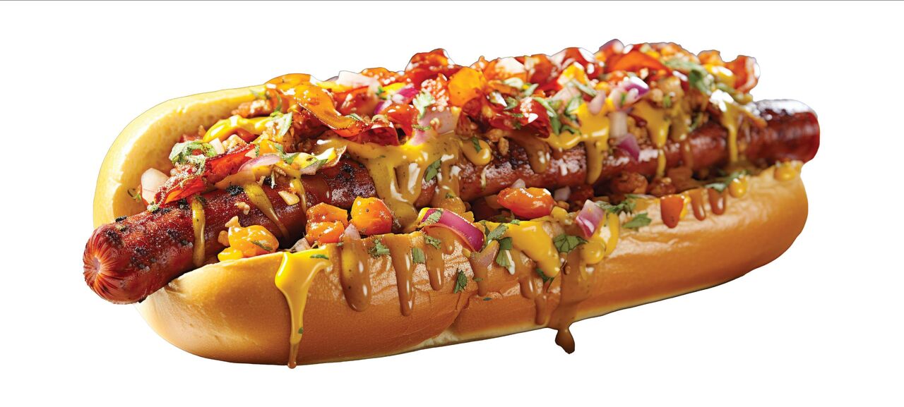 Hot Dog 100% merguez avec nos 6 déclinaisons 