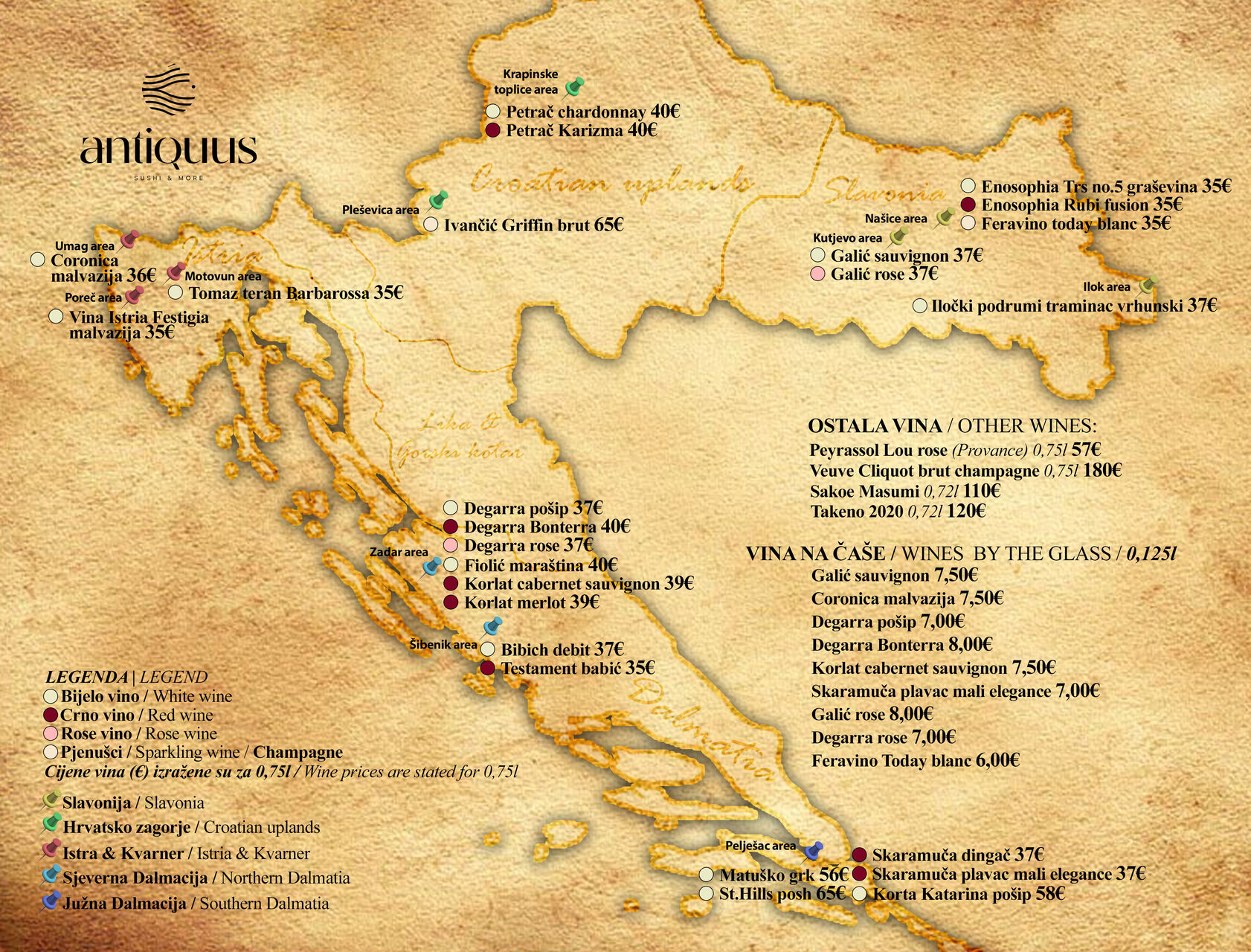 Domaća vina Hrvatske