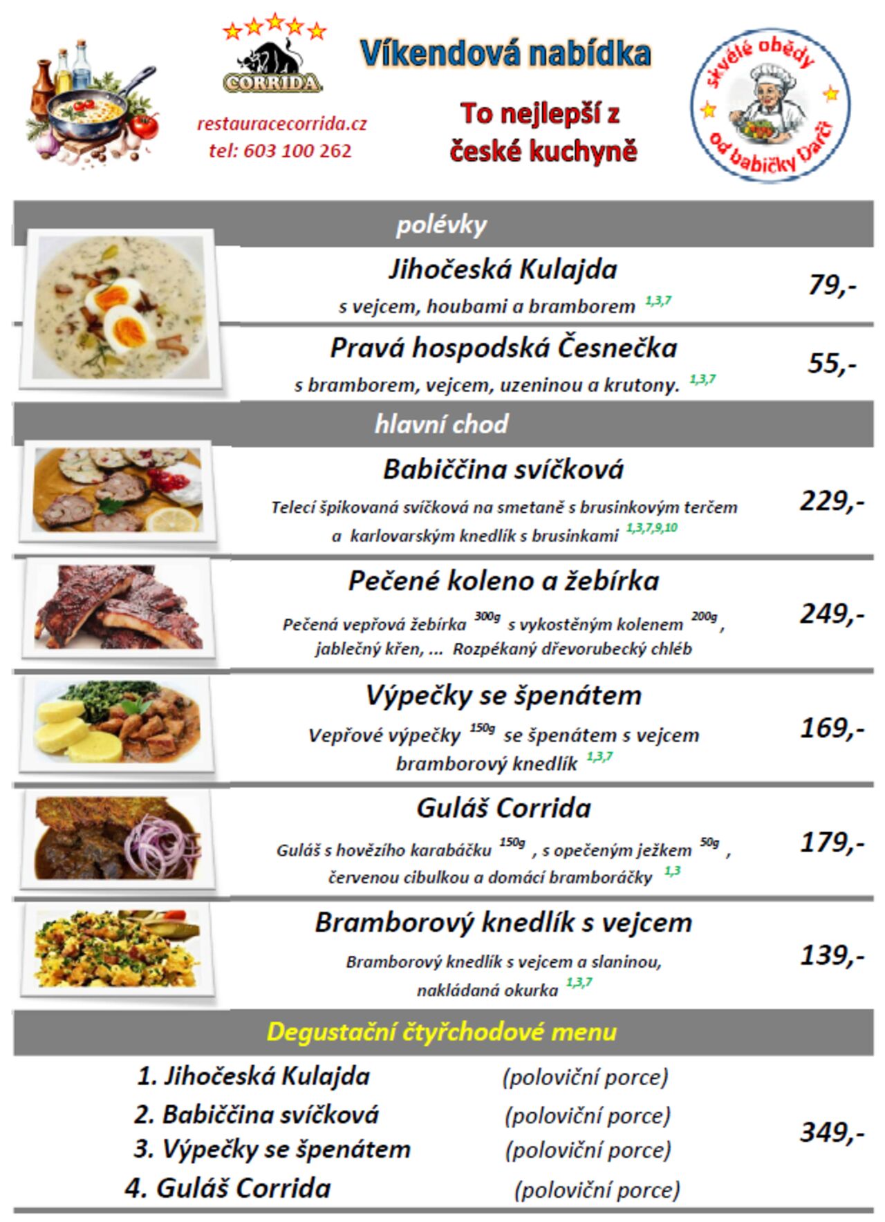 Víkendová nabídka