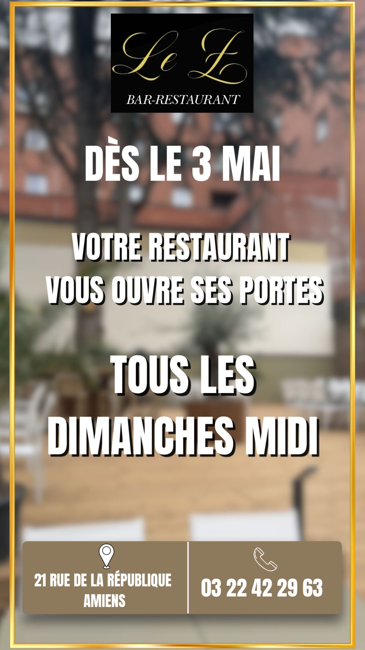 Nouveaux horaires