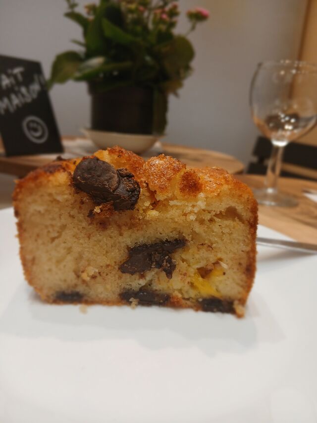 Moelleux supremes orange et pepites de chocolat 