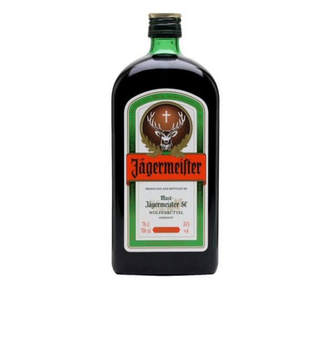 Jägermeister 1L (snack et soft offert) 35 €