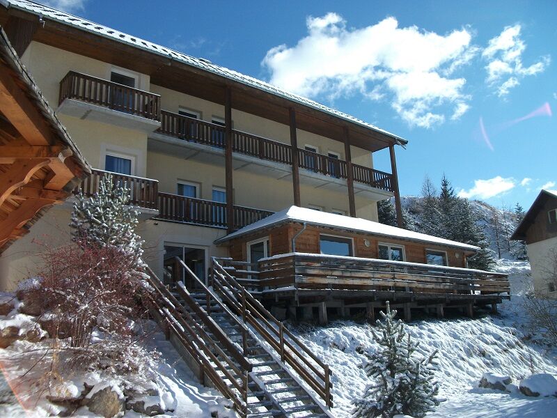 Le centre, bâtiment principal