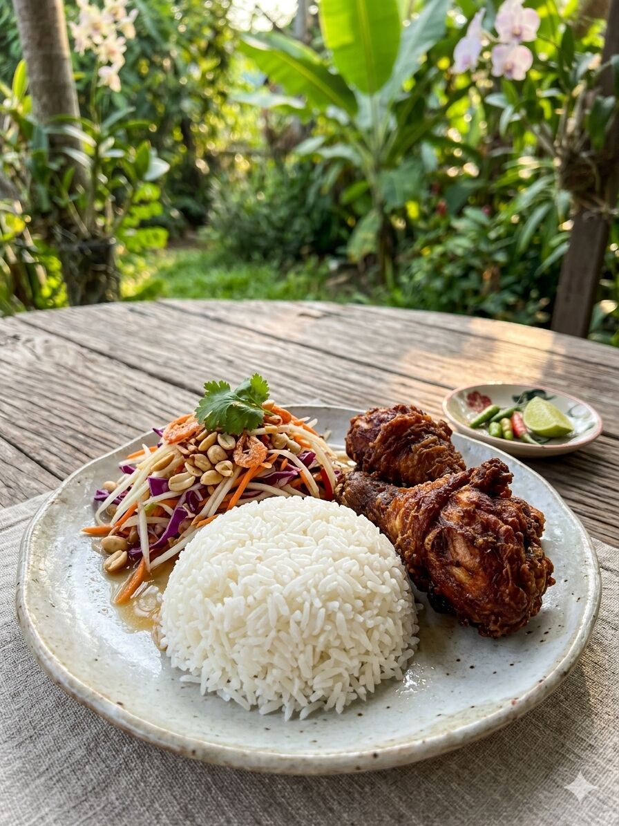 Som tam Baan thaï 