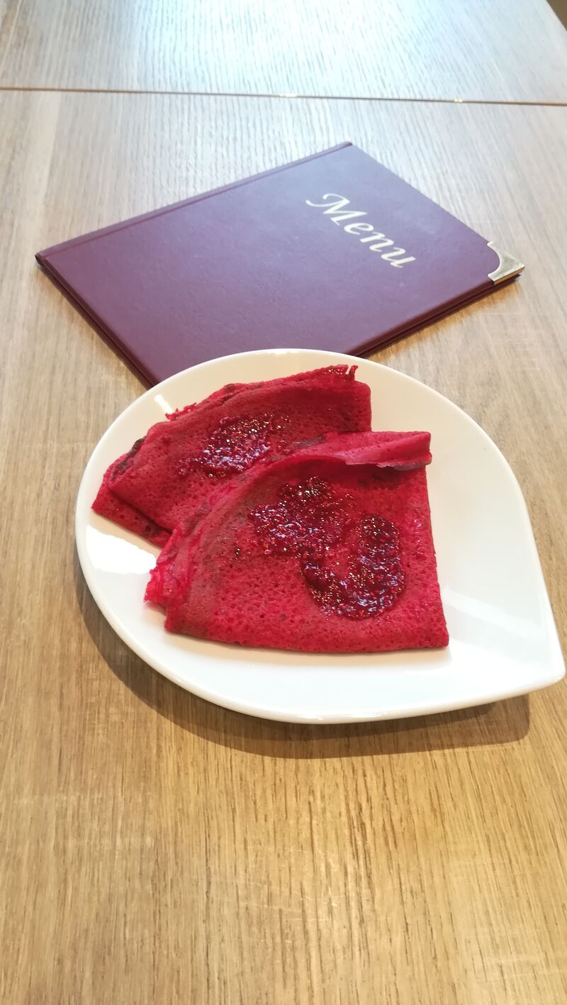 crêpes sanguinolentes pour halloween