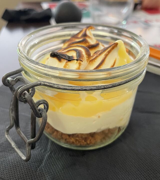 Verrine Citron meringuée