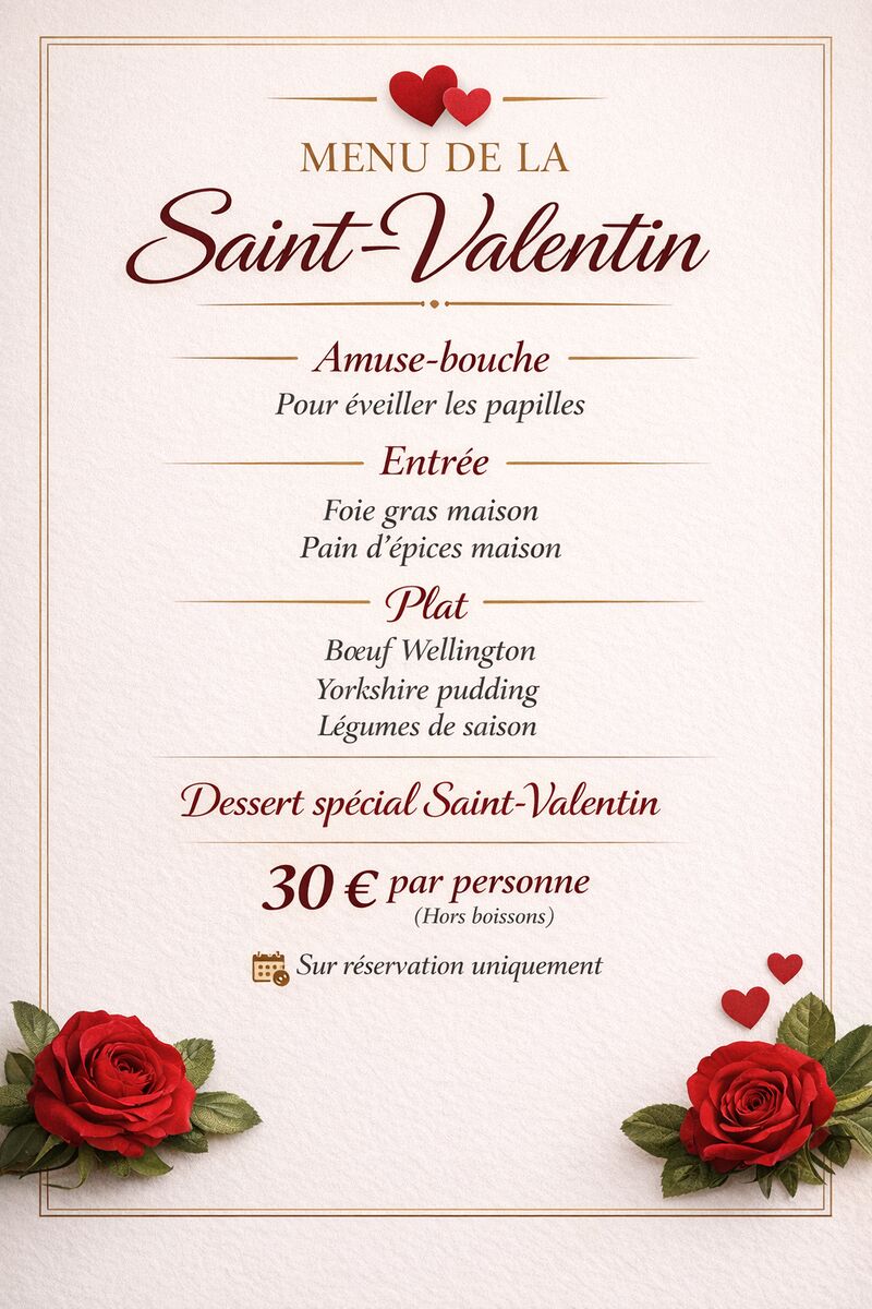 Soirée de la Saint Valentin
