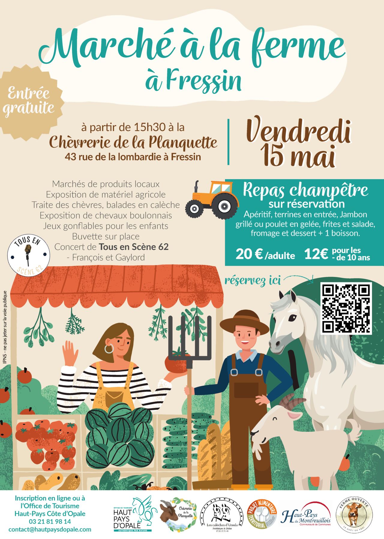 Portes ouvertes le vendredi 15 mai
