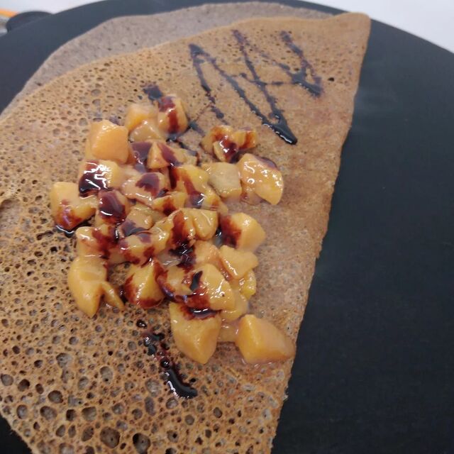 GALETTE AUX FRUITS DE SAISON ET SON COULIS