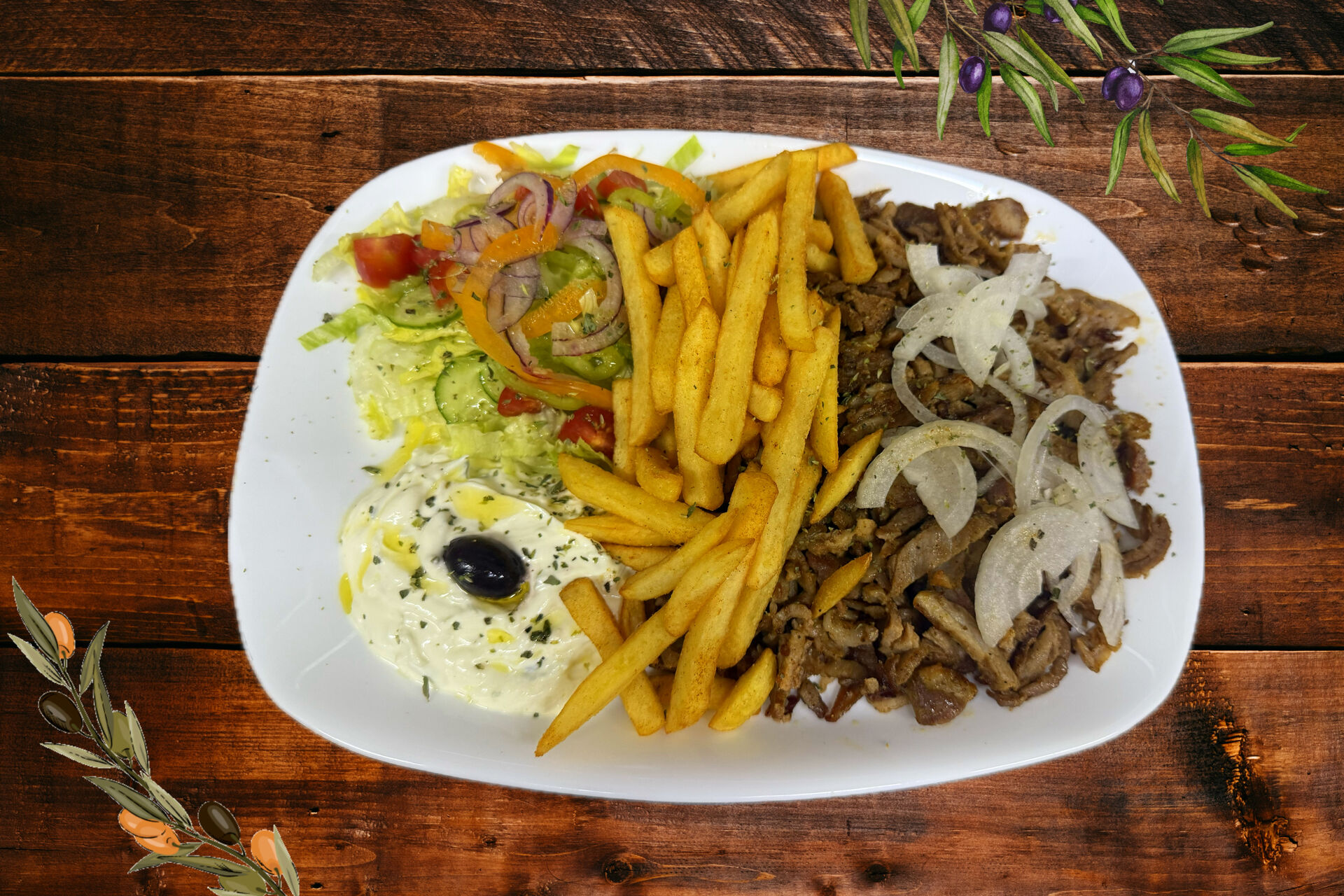 Hausgemachter Gyrosteller!