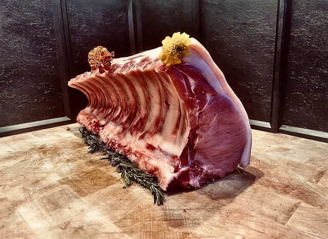 Carré de porc d’Auvergne.