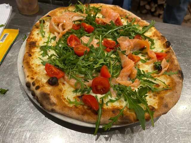 Pizza Salmone