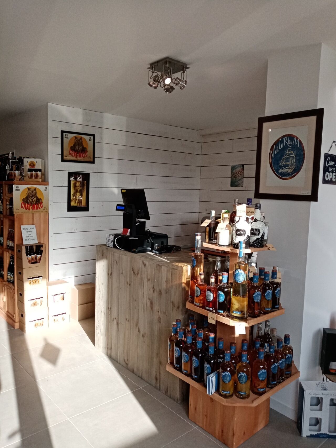 MALO RHUM, GIN BRETON