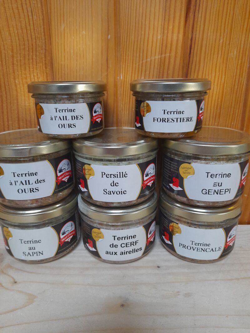 Terrines Les salaisons du Mont charvin Doussard