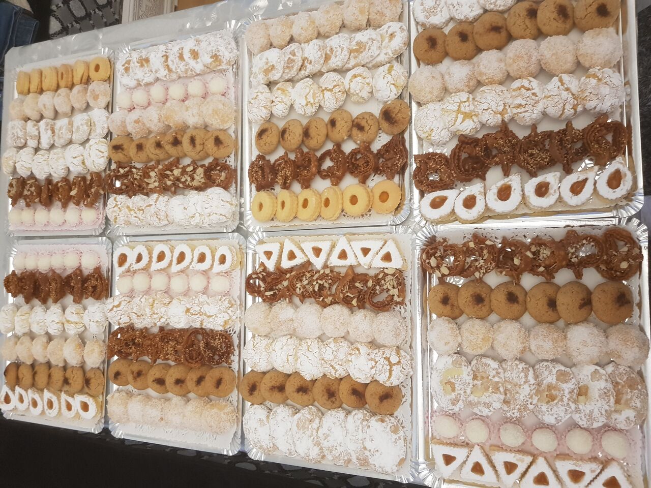 Plateau gâteau oriental sur commande 