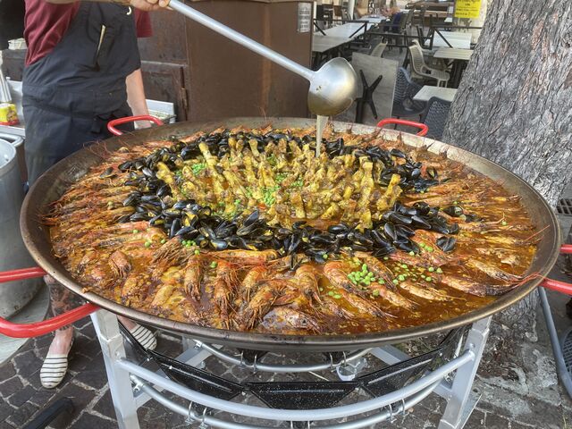 Paëla: uniquement l'été