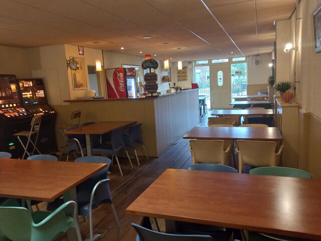 Zit-gedeelte restaurant