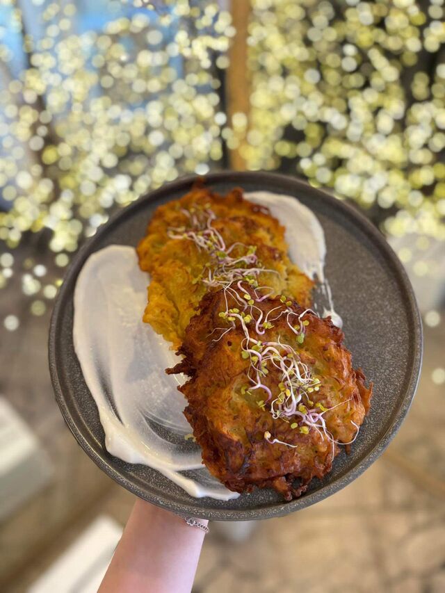 Placki ziemniaczane ze śmietaną