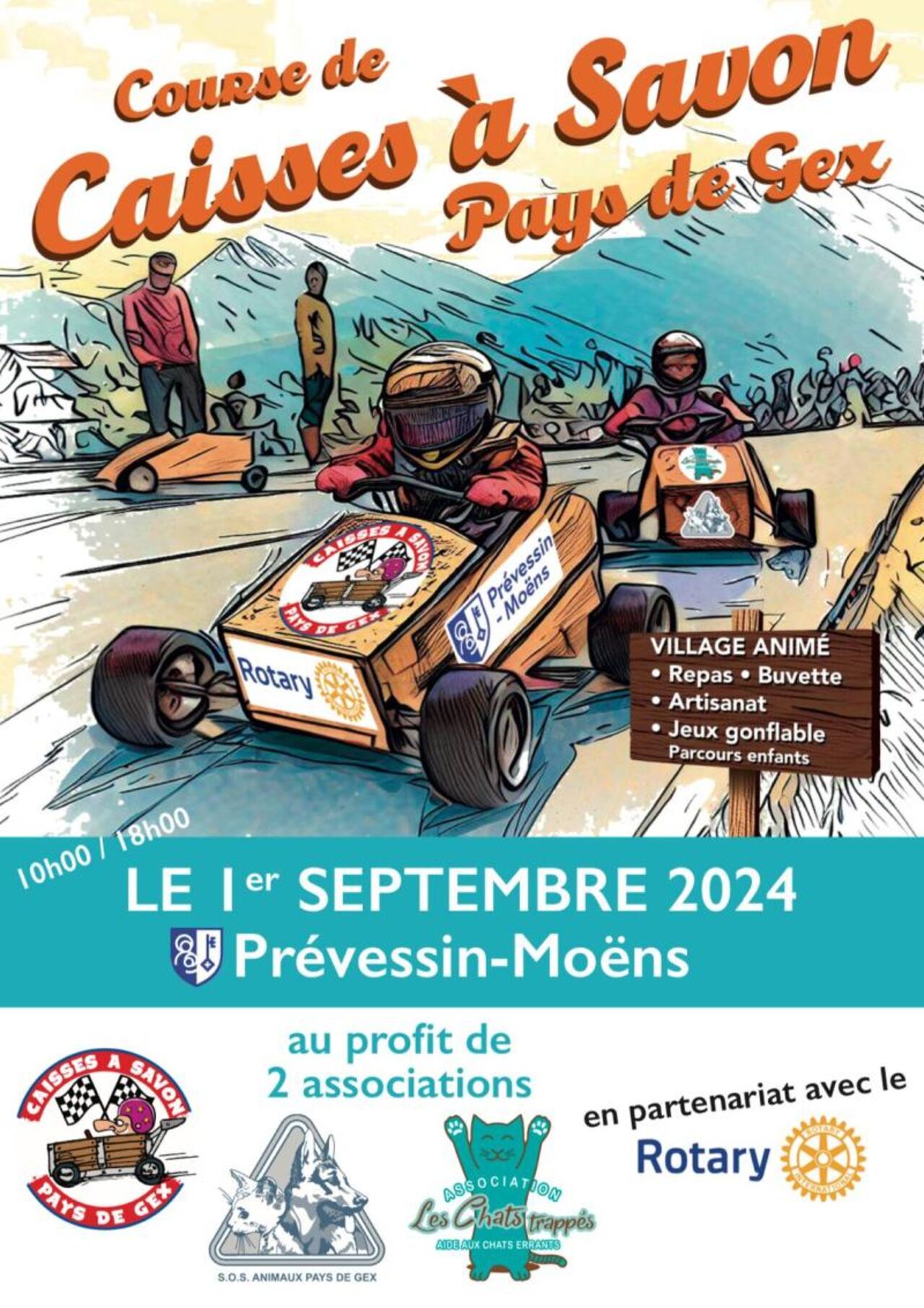 3ème édition 2024 Caisses à savon Prevessins moens