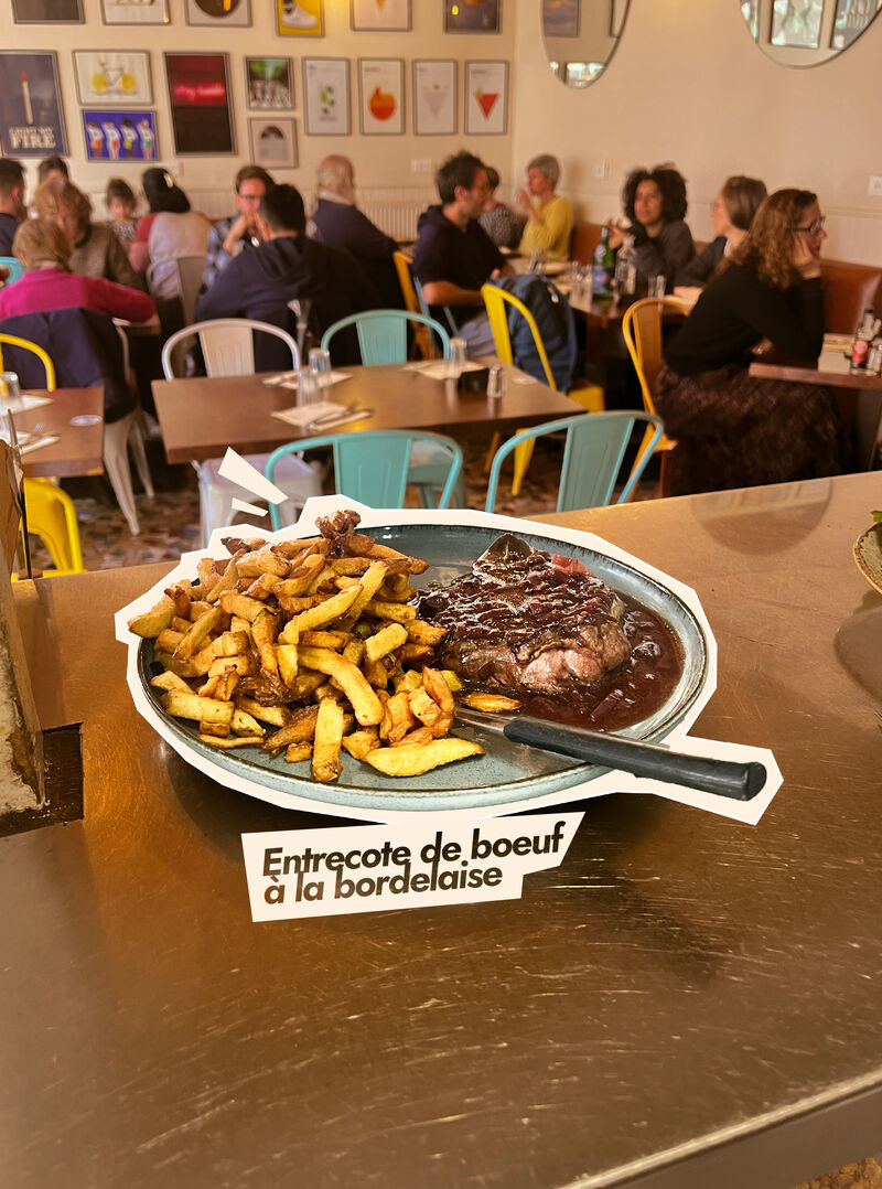 Entrecote de boeuf à la bordelaise
