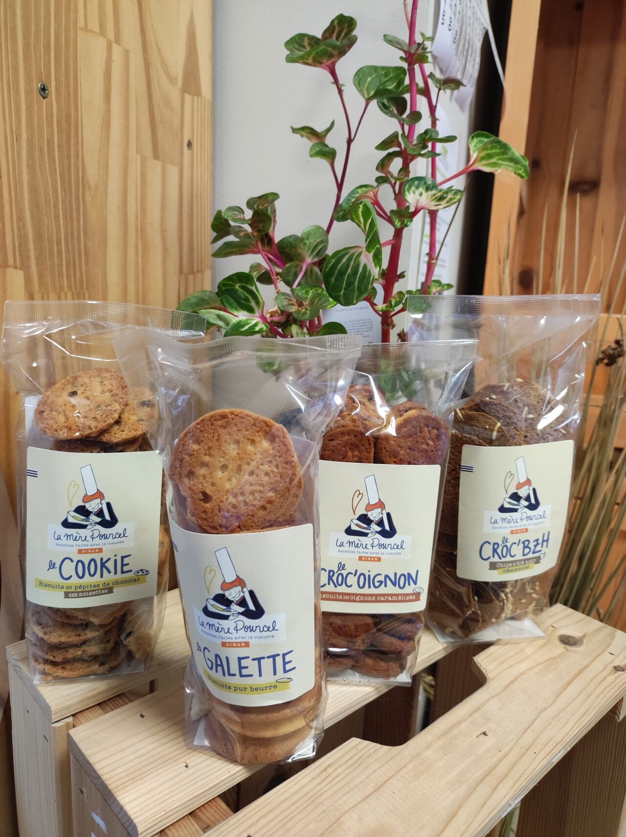 Biscuits salés et sucrés de La mère Pourcel