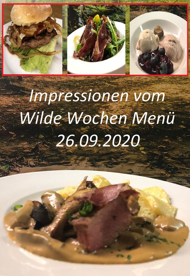 Menü Wilde Wochen 2020