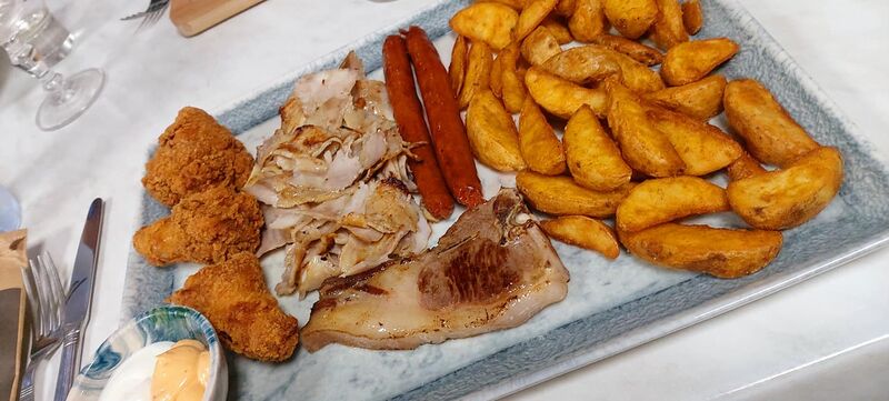 Assiette merguez Kebab 