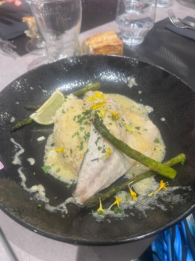 Dorade avec son accompagnement