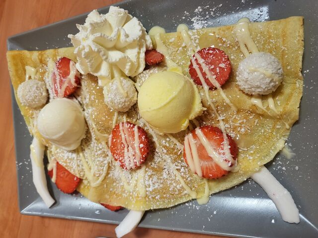 Crepe Rafaello 
