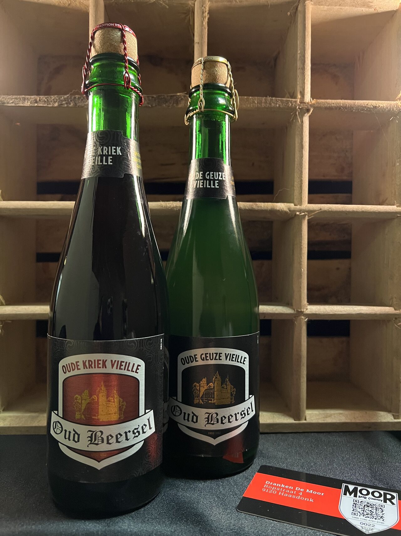 Oud Beersel Oude Geuze 37,5cl & Oud Beersel Oude Kriek 37,5cl