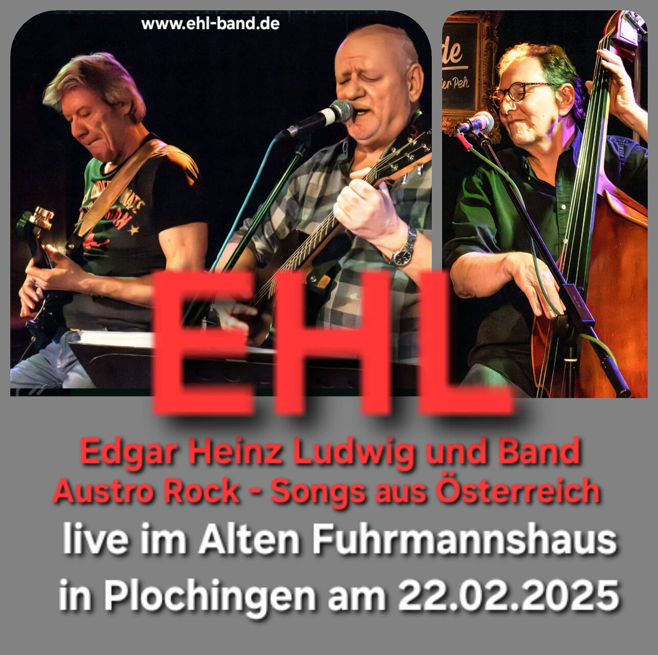 Austro-Rock mit Songs von Ambros, Danzer, Fendrich und Co.